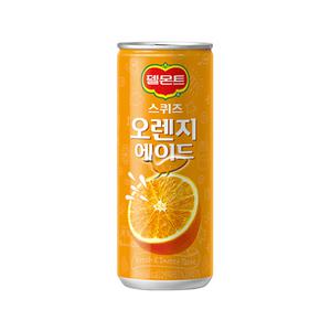델몬트 스퀴즈 오렌지에이드 240ml 1캔