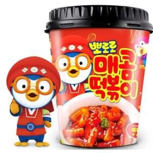 뽀로로 떡볶이 매콤 떡볶이 110g x 16개 한박스