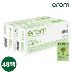 erom 황성주박사의 과채습관 그린 48팩 [140ml x 48팩] [정상가 22 800원]