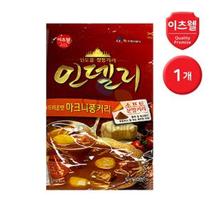 CJ이츠웰 인델리 마크니풍커리 1kg 1개 / 인도풍 정통커리