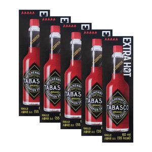 오뚜기 이금기 타바스코 스콜피온 핫소스 60ml 5개