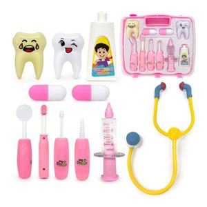 퍼니치과놀이/핑크/10pcs+소프트청진기1p/TG