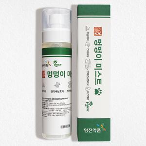 영진약품 주견야옹 멍멍이 미스트 150ml 1개 - 강아지 고양이 보습케어 에센스 비건 정전기방지