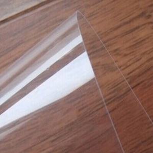 고투명 얇은 아크릴판 하드 테이블보 A4 PVC 0 8mm 플라스틱 45x120cm