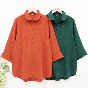 [그랜스타일] 할머니옷 인견 콩알7부티셔츠 70대80대90대 엄마 칠순팔순 할머니생신선물 노인 요양원
