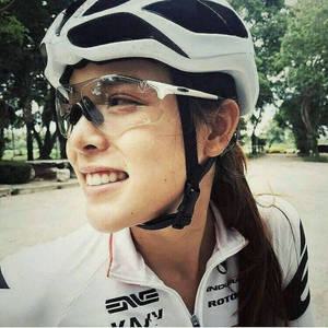 축구고글 사이클링 선글라스 TR90 스포츠 변색 안경 남성 여성 MTB 도로 자전거 무테