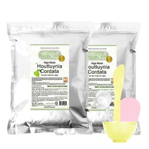 [메디플라워] 대용량 모델링팩 어성초 1kg x 2개 팩도구 4종세트 포함