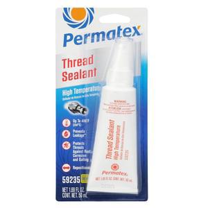 Permatex 59235 고온 스레드 실란트, 50ml 튜브, 화이트