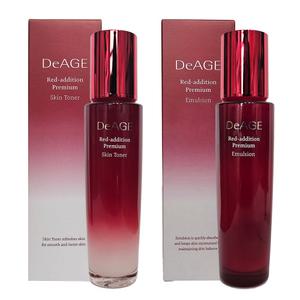 참존 디에이지 레드 애디션 프리미엄 2종 스킨토너 + 에멀젼 각 130ml