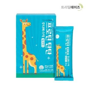 트리밀데이즈 프로틴 탄탄주니어스틱 밀크맛 20g 15포 1박스 성장기 면역 발달