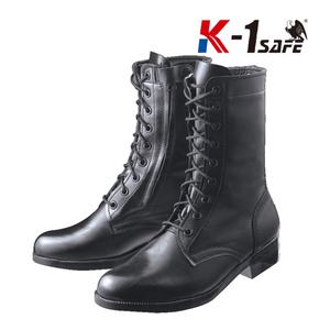 [케이원세이프] K1-901 안전화 K-1 SAFE 구조화 특수경비화 근무화 통풍성우수 가죽 빅사이즈 가죽 고무창