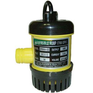 펌프샵 대화전기 DPW44-12V 배수 양어장 선박 수족관 활어차량 급배수 횟집 DC모터 수중펌프 DPW44-24볼트