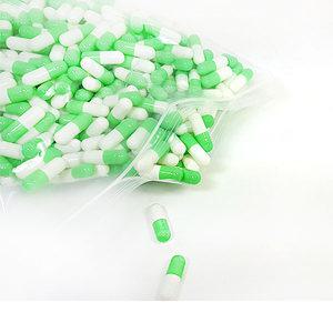 동물성 공캡슐(250mg/500mg)녹색+흰색(900개이상)/알약/빈캡슐