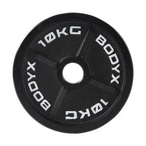 [바디엑스] [낱개] 케이언 중량원판 10kg 홀 50mm 주물 아이언