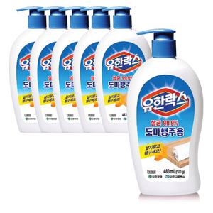 유한락스 도마행주용 483ml x6개/ 주방용
