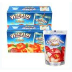 카프리썬 200ml 20팩 40팩 오렌지 망고 사파리 사과 모음전 팩쥬스 음료