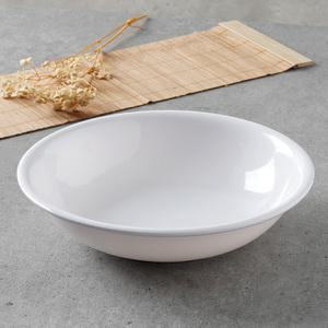 밀크 멜라민 낮은 면기 라면 우동 국수 덮밥 라면기 짬뽕 비빔밥 짜장면 그릇
