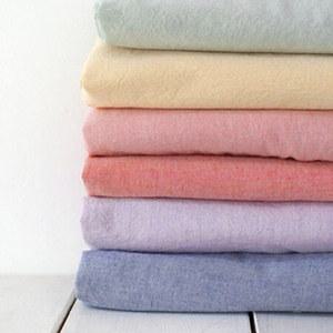 퀼트가게대폭 워싱면 멜란 컬러무지 14칼라 원단 패브릭 천
