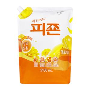 피죤 옐로우미모사향 리필 2.1L 1개