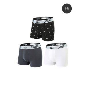 [하프클럽/라코스테 언더웨어]폴리 아웃밴드 남성 드로즈 B팩 3종세트