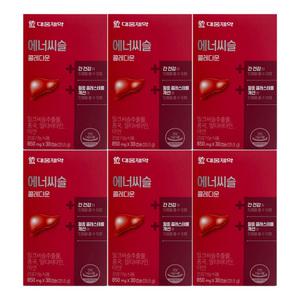 대웅제약 에너씨슬 콜레다운 850mg x 30캡슐 6개 / 써클