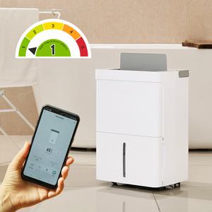 롯데 LDH-1850 제습기 1등급 스마트 앱연동 IOT 와이파이 최대 30리터 대용량 가정용