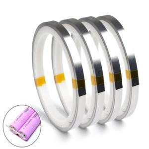 니켈 플레이트 스폿 리튬전지 0.12x8mm 10M  QM-250