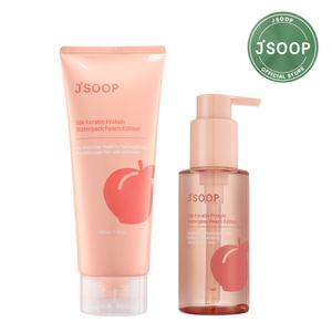 제이숲 실크케라틴 피치에디션 워터팩+피치에디션 워터글로우 세트