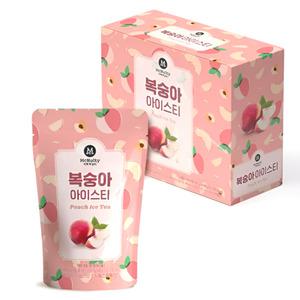 맥널티 파우치 복숭아 아이스티 190ml x 10개