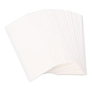 삭스 플루트 클라리넷 오보에 바순 유지 관리를 위한 100PCS 목관 마우스피스 패드 클리닝 페이퍼 중성 면 색소폰 클리너