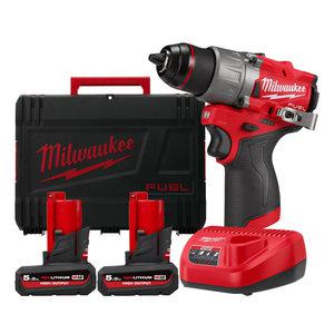 밀워키 M12 FDD2-502X 충전 드라이버드릴 12V 5.0Ah 고출력 배터리 2개 세트
