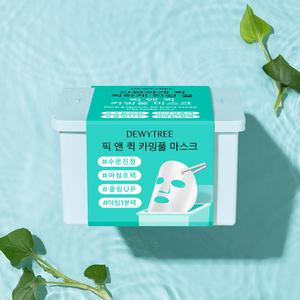 [듀이트리] 픽 앤 퀵 뽑아쓰는 카밍풀 마스크 30매 대용량 마스크팩 1일1팩