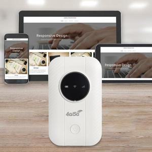 휴대용 4G LTE 무선 라우터 150Mbps 3650mAh 모바일 WIFI 포켓 MiFi 모뎀 핫스팟 SIM 카드 슬롯