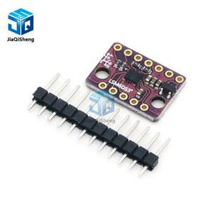 모듈 8KB 온도 SPI 센서 가속도계 자이로 I2C LSM6DS3 인터페이스 FIFO 디지털 내장 5V 버퍼 IIC