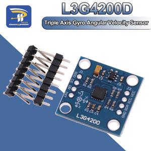 속도 3V 통신 센서 50 ARDUINO용 GY 프로토콜 5V L3G4200D 자이로 모듈 SPI 각도 L3G4200 IIC 트리플
