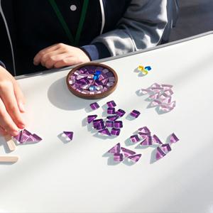 슈퍼블룸 타일코스터 만들기 DIY 세트 컵받침 악세사리트레이 방과후수업