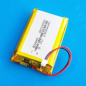 Lipo 충전식 배터리 803450 + JST 1.25mm  2 핀 플매트 카펫 러그  GPS 녹음기 헤드셋  전자책 카메라  휴