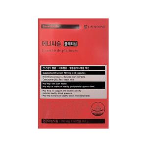대웅제약 에너씨슬 플래티넘 700mg x 60캡슐