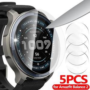 Amazfit Balance 2 용 Smartwatch 화면 보호기 강화 유리 시계 필름 HD 경도 커버