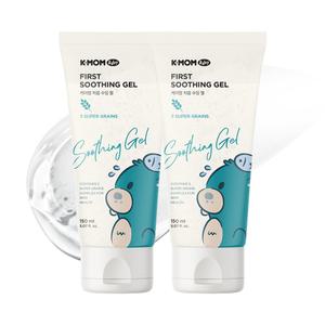 케이맘 유아용 비건 처음 수딩젤 무향, 2개, 150ml