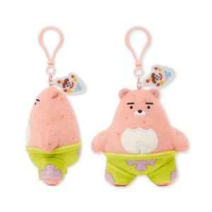 라이언 굿즈 뚱이 변신 라이언 귀여운 인형 키링 10cm