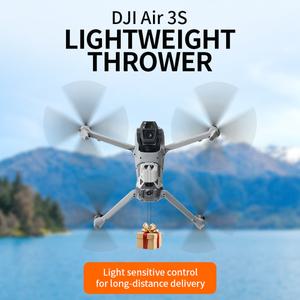 RCSTQ 에어드롭 운송 시스템 DJI 에어 3s 드론 액세서리 투척기 페이로드 스포이드 운송 장치 낚시 웨딩용
