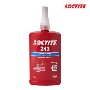 록타이트 나사고정제 243 중강도 250ml 볼트 너트 접착제 나사풀림방지 나사본드