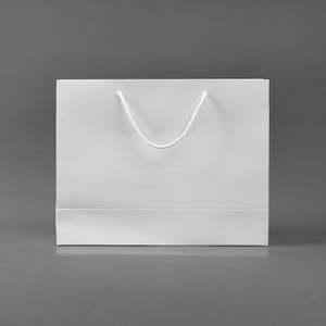 무지 가로형 쇼핑백(화이트)(40x30cm)종이쇼핑백 l 가방