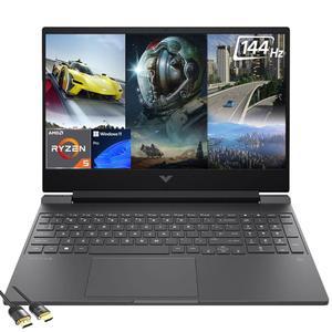 HP Victus 게이밍 노트북 15.6인치 FHD IPS 144Hz 디스플레이 AMD 6코어 Ryzen 5 7535HS(비트 i7-11600H) G