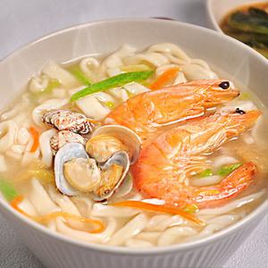 생칼국수 6인분세트(면1kg+맑은 해물맛스프6봉)