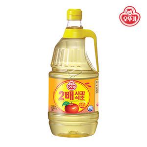 오뚜기 2배 사과식초 1.8L/ 4개