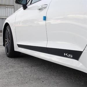 기아 K5 도어 하단 사이드 카본 보호용 데칼 라인 익스테리어 스티커 4P 호환 용품