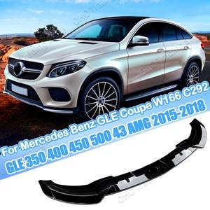 메르세데스 벤츠 GLE W166 C292 쿠페 프론트 범퍼 립 바디 키트, 스포일러 스플리터 카나드 GLE400 450 500