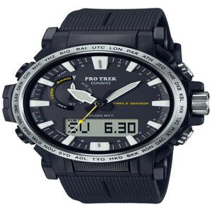 카시오 프로트렉 클라이머 라인 전파 솔라 블랙 손목 시계 PROTREK PRW-61-1 AJF